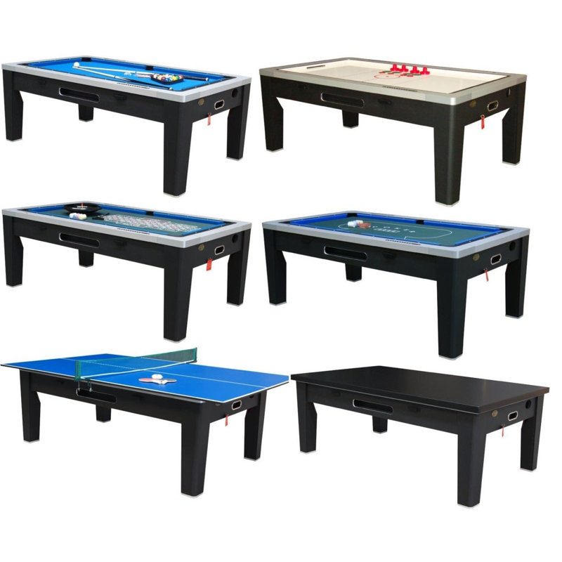 Berner Billiards 6 in 1 Multi Game Table & Reviews Wayfair